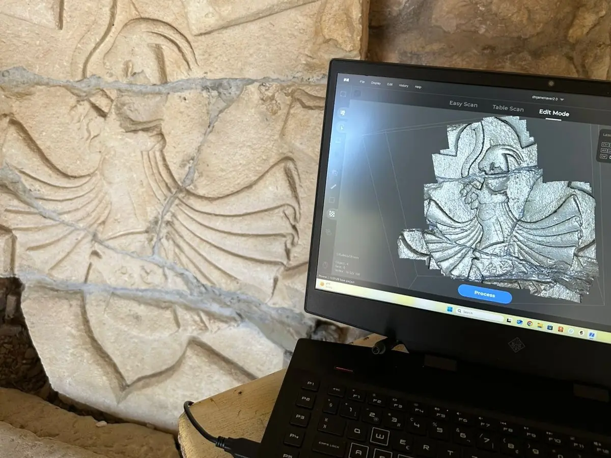 Heritage digitization — scan to digital model