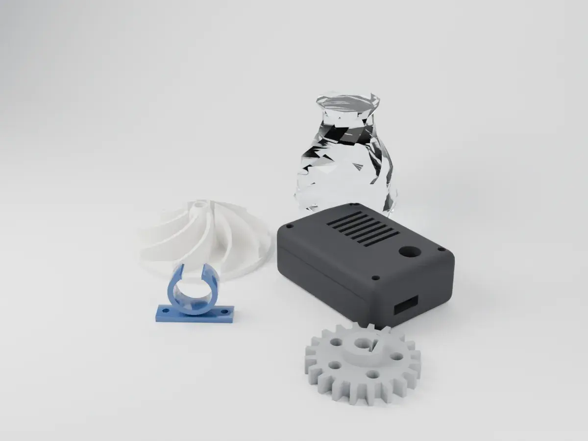 3D printed models and prototypes
