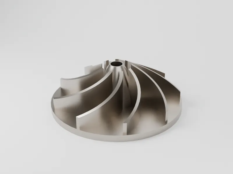 Example part in Inconel718