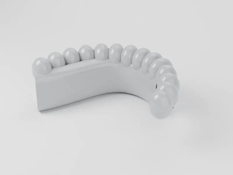 Example part in Precision Model Resin