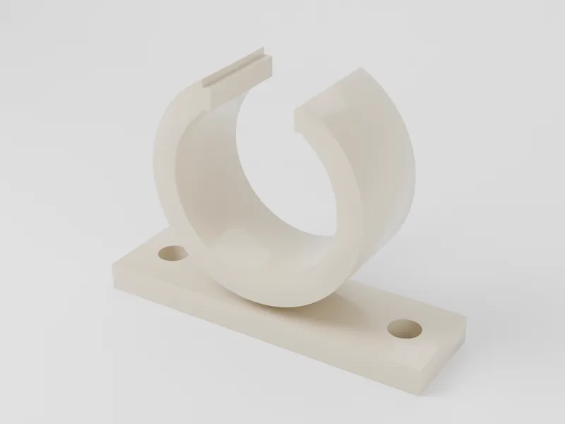 Example part in Tough 1500 Resin