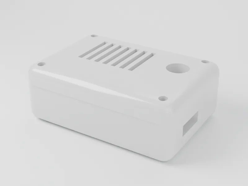 Example part in Tough 2000 Resin
