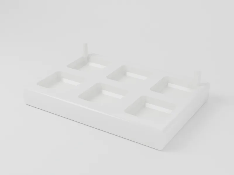 Example part in Tough Resin White